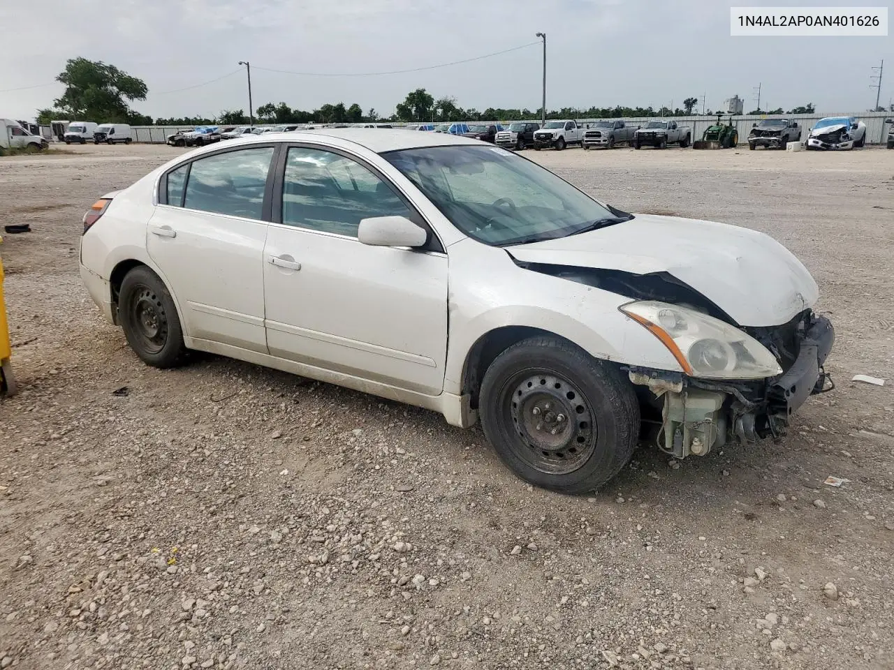 2010 Nissan Altima Base VIN: 1N4AL2AP0AN401626 Lot: 63123565