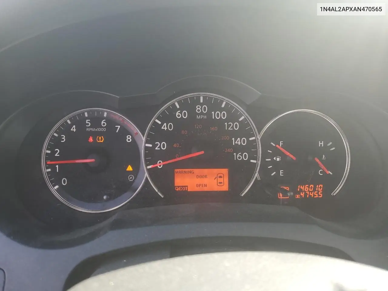 2010 Nissan Altima Base VIN: 1N4AL2APXAN470565 Lot: 63263755