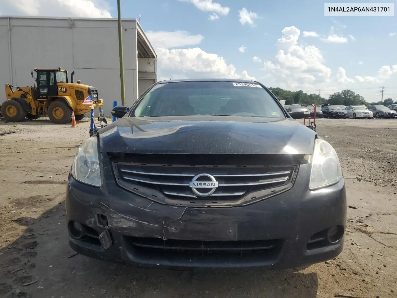 2010 Nissan Altima Base VIN: 1N4AL2AP6AN431701 Lot: 63390615