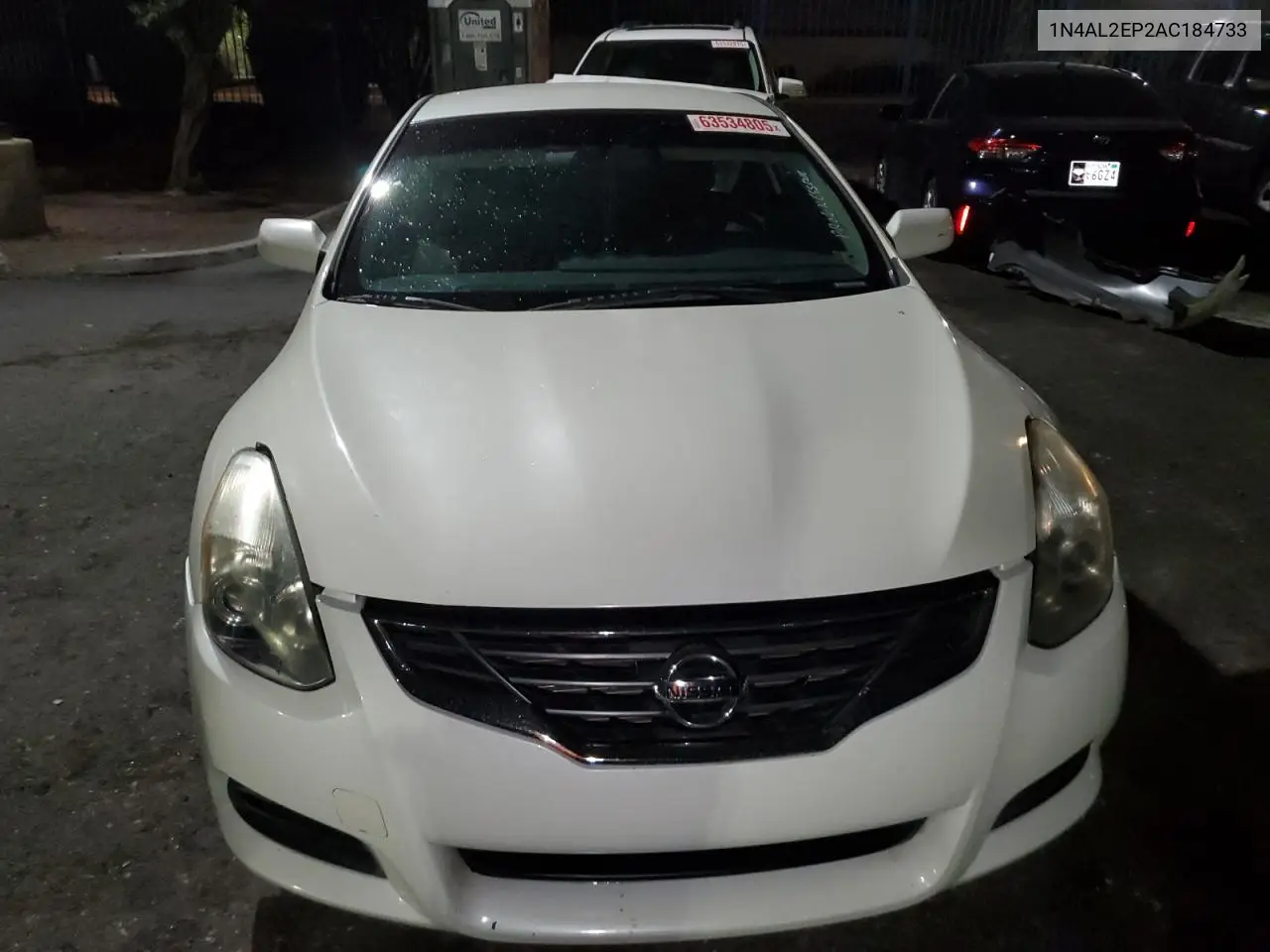 2010 Nissan Altima S VIN: 1N4AL2EP2AC184733 Lot: 63534805