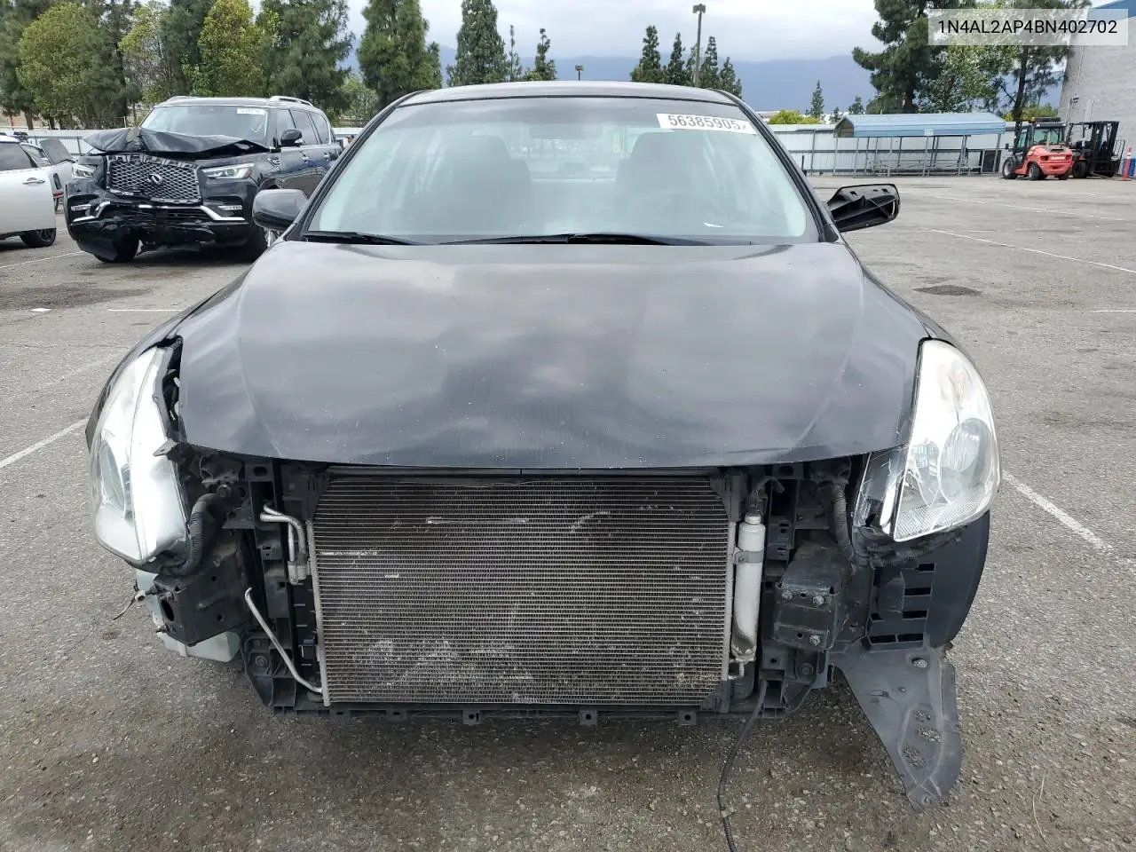 2011 Nissan Altima Base VIN: 1N4AL2AP4BN402702 Lot: 56385905