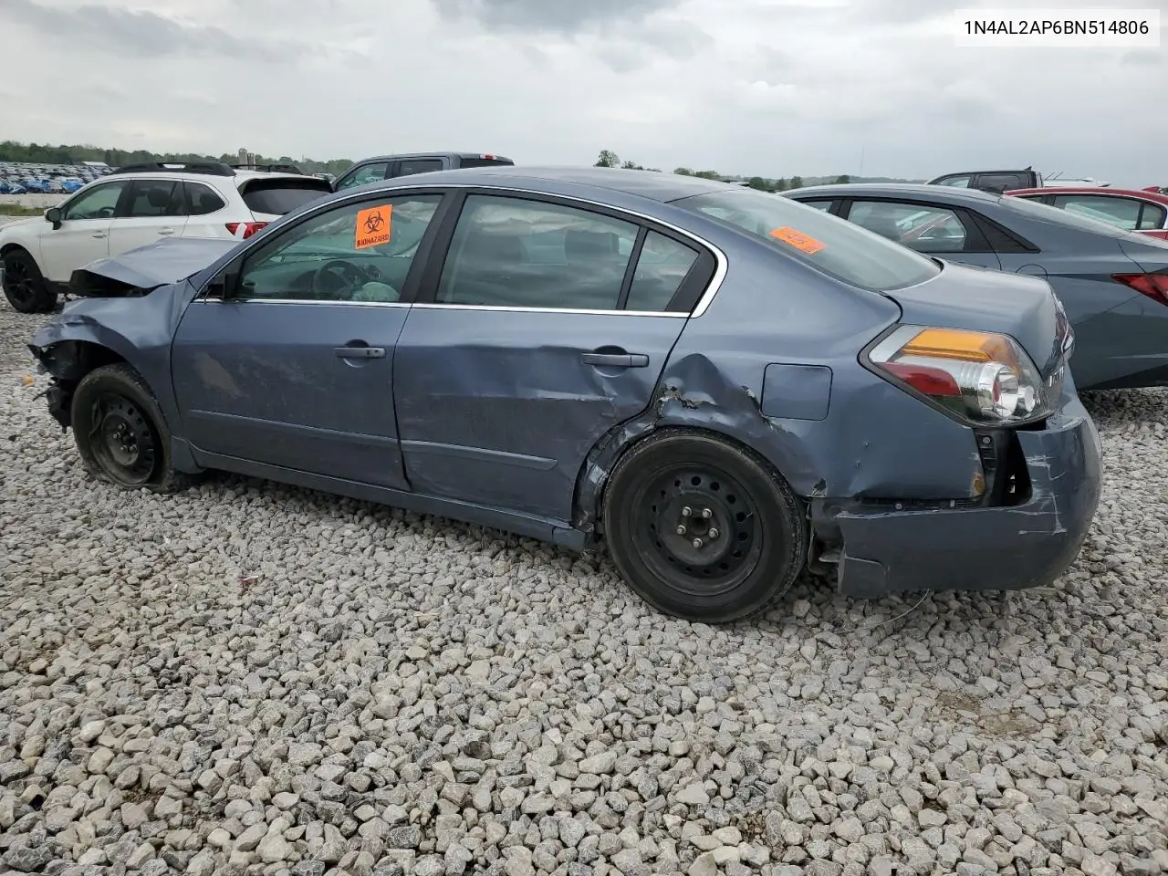 2011 Nissan Altima Base VIN: 1N4AL2AP6BN514806 Lot: 56714205