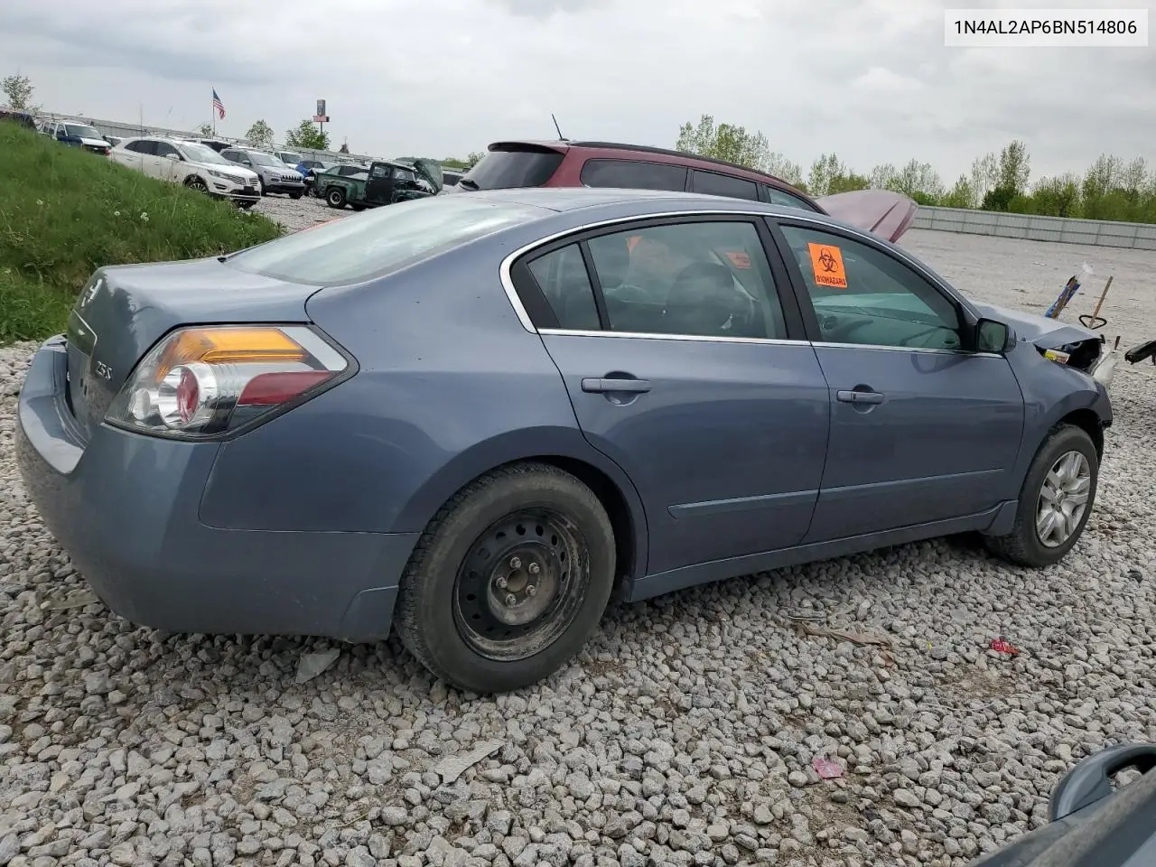 2011 Nissan Altima Base VIN: 1N4AL2AP6BN514806 Lot: 56714205