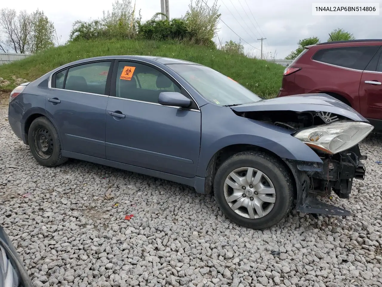 2011 Nissan Altima Base VIN: 1N4AL2AP6BN514806 Lot: 56714205