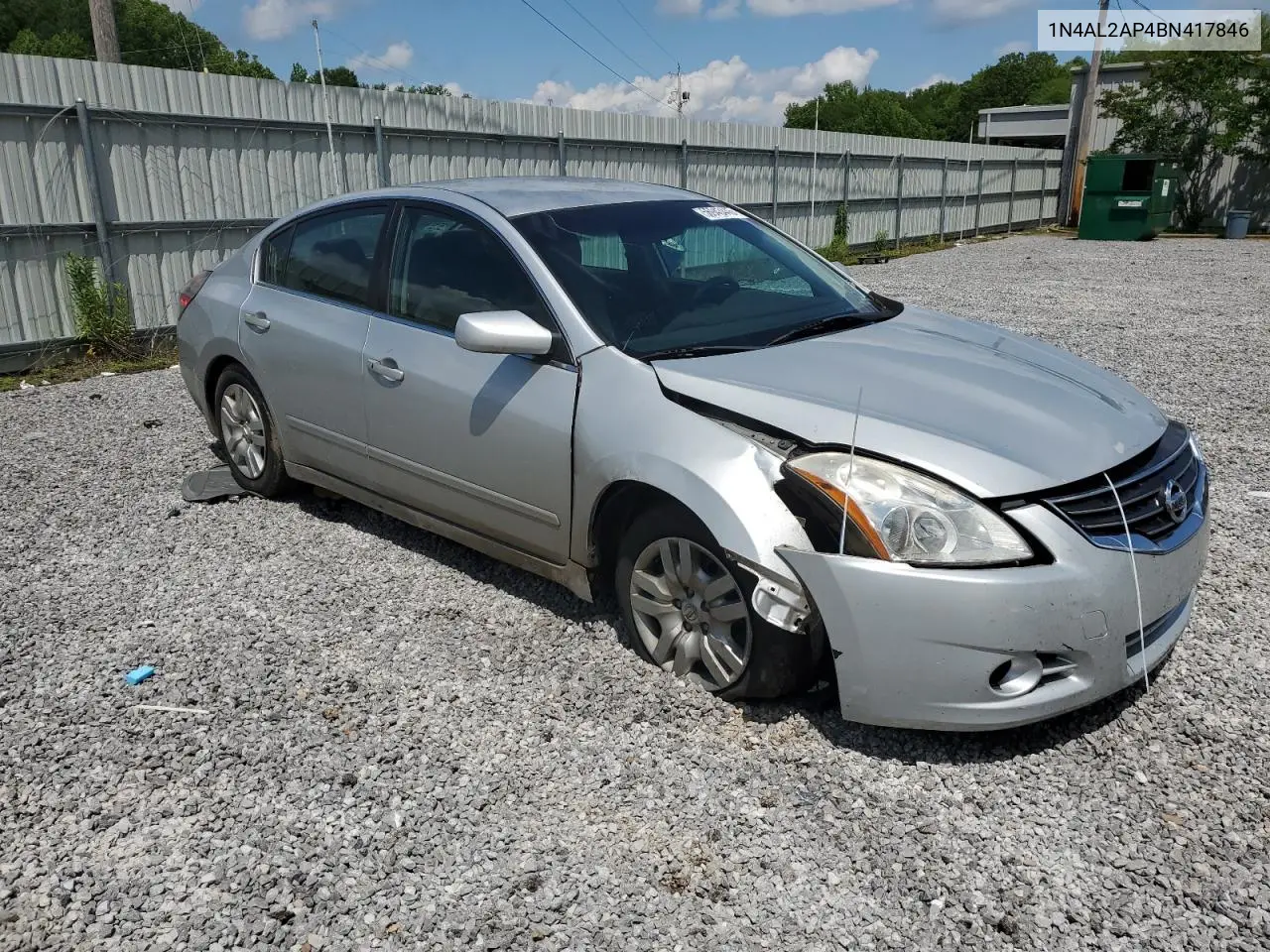 2011 Nissan Altima Base VIN: 1N4AL2AP4BN417846 Lot: 56943445