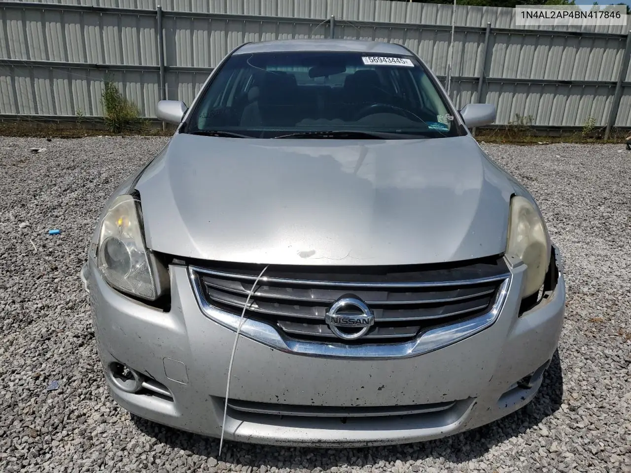 2011 Nissan Altima Base VIN: 1N4AL2AP4BN417846 Lot: 56943445