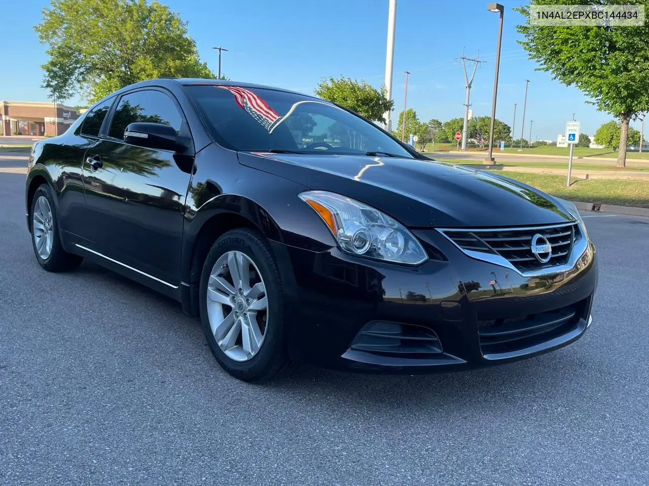 2011 Nissan Altima S VIN: 1N4AL2EPXBC144434 Lot: 57187685