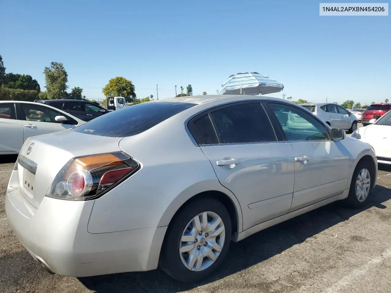 2011 Nissan Altima Base VIN: 1N4AL2APXBN454206 Lot: 62474895