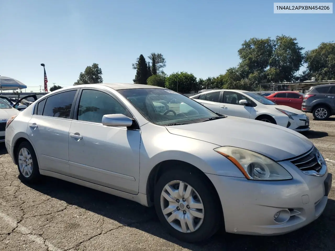 2011 Nissan Altima Base VIN: 1N4AL2APXBN454206 Lot: 62474895