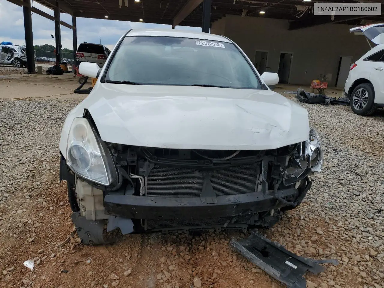 2011 Nissan Altima Base VIN: 1N4AL2AP1BC180602 Lot: 62570655