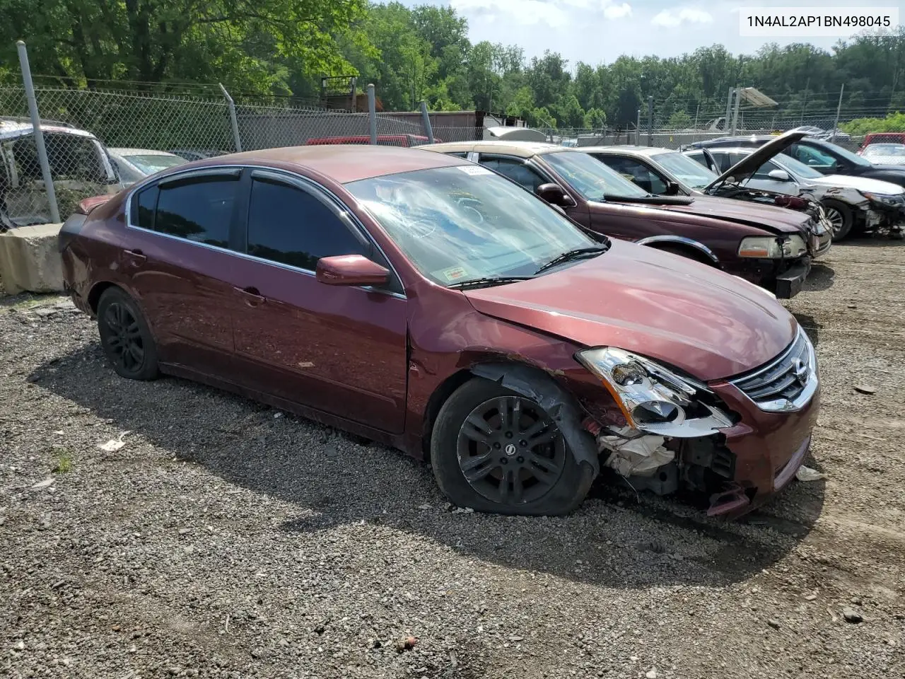 2011 Nissan Altima Base VIN: 1N4AL2AP1BN498045 Lot: 62660525