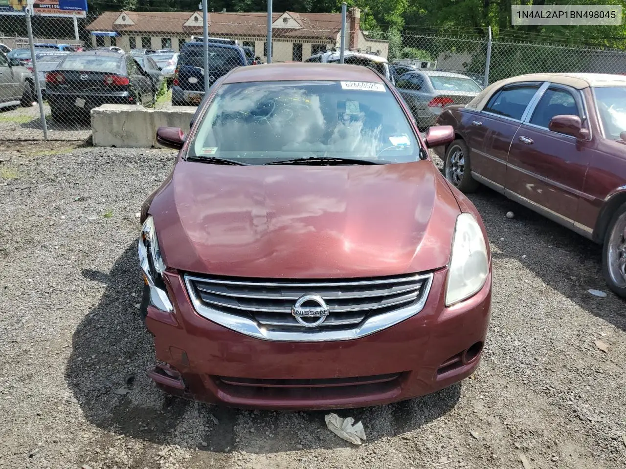 2011 Nissan Altima Base VIN: 1N4AL2AP1BN498045 Lot: 62660525