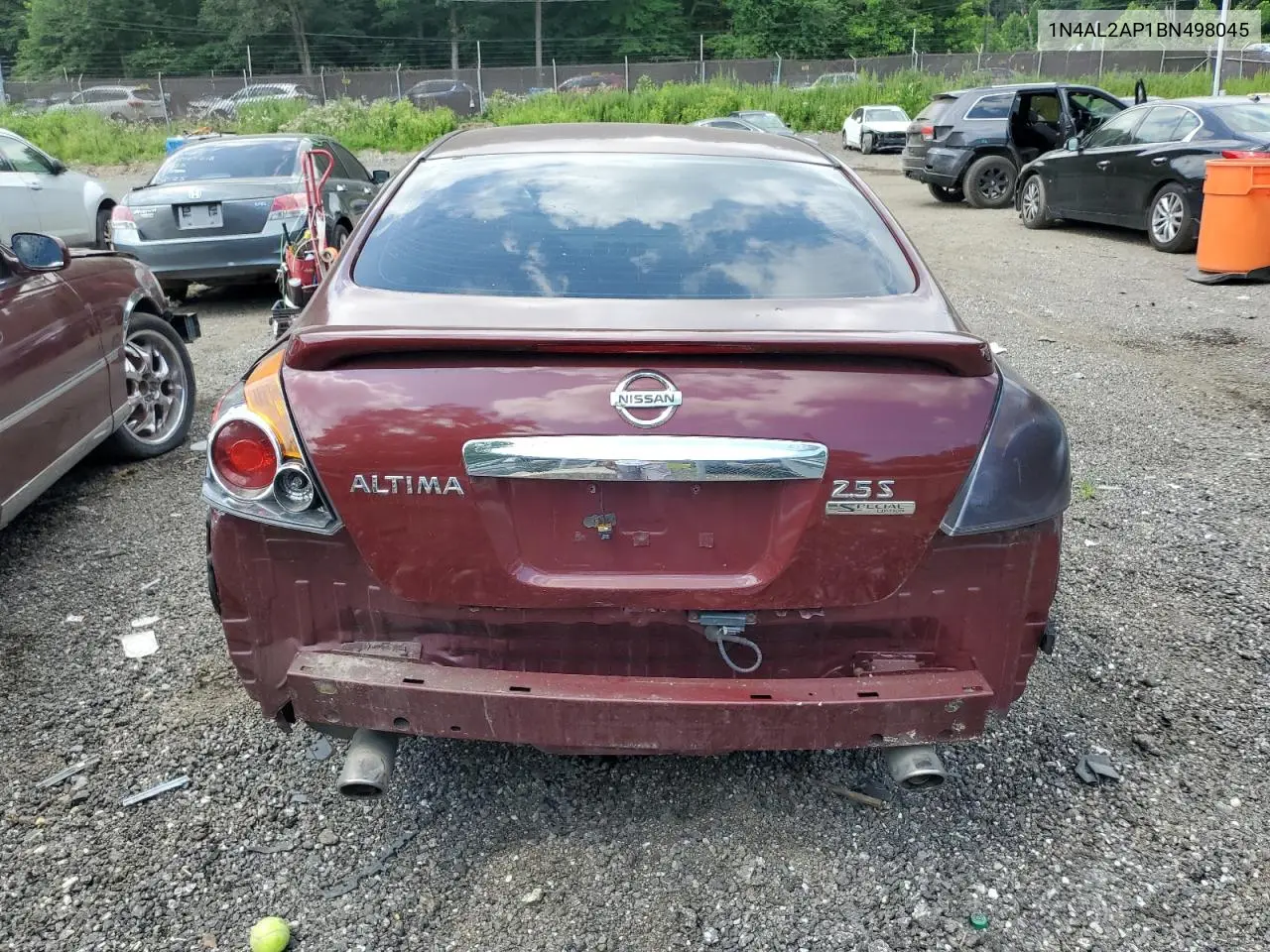 2011 Nissan Altima Base VIN: 1N4AL2AP1BN498045 Lot: 62660525