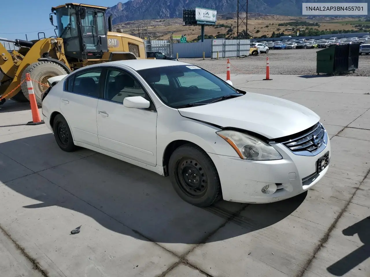 2011 Nissan Altima Base VIN: 1N4AL2AP3BN455701 Lot: 62749715