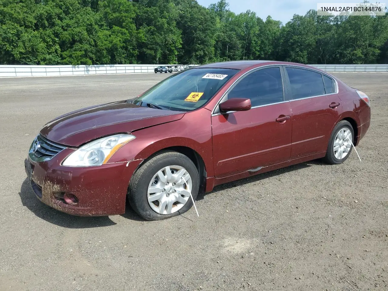 2011 Nissan Altima Base VIN: 1N4AL2AP1BC144876 Lot: 62765465