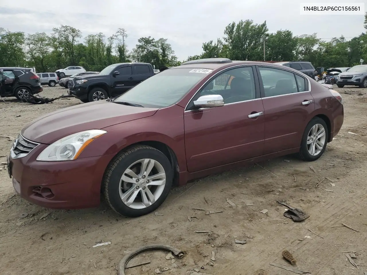 2012 Nissan Altima Sr VIN: 1N4BL2AP6CC156561 Lot: 56212185