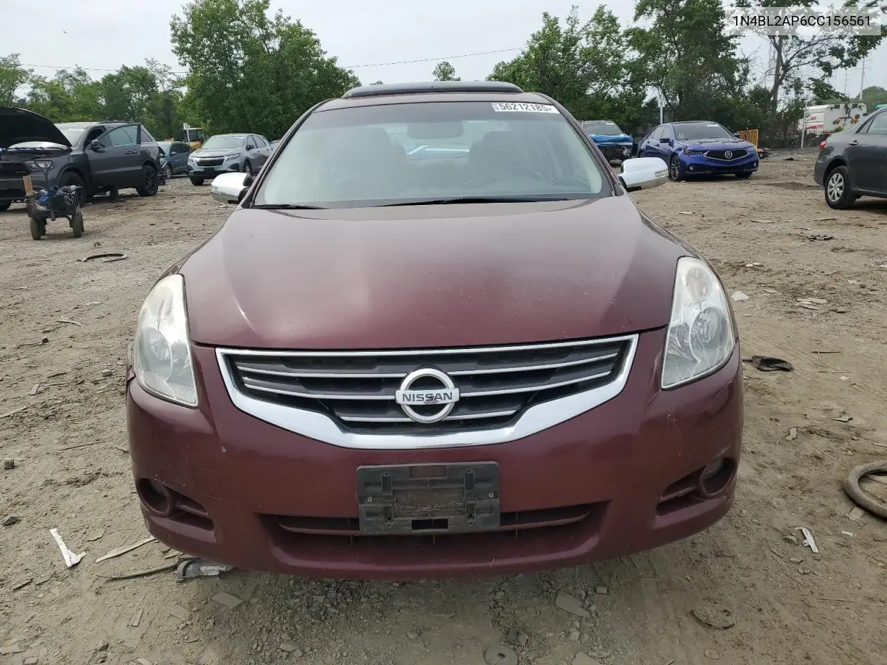 2012 Nissan Altima Sr VIN: 1N4BL2AP6CC156561 Lot: 56212185