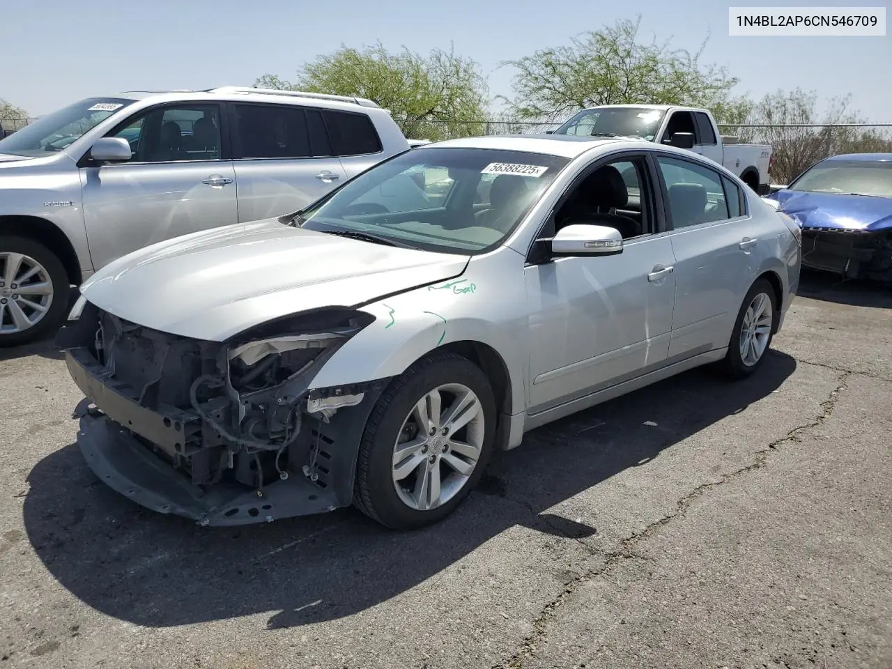 2012 Nissan Altima Sr VIN: 1N4BL2AP6CN546709 Lot: 56388225