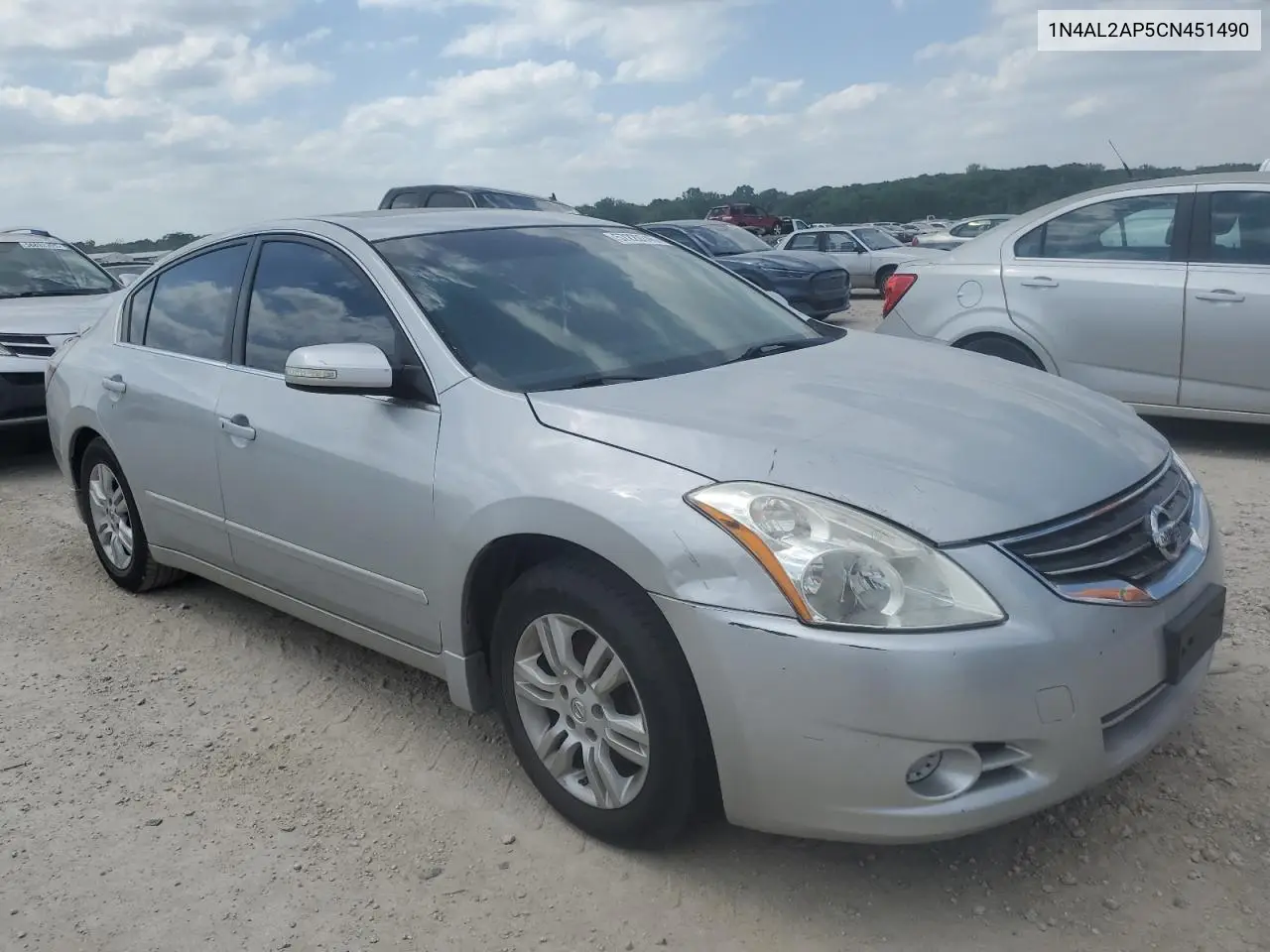2012 Nissan Altima Base VIN: 1N4AL2AP5CN451490 Lot: 57220745