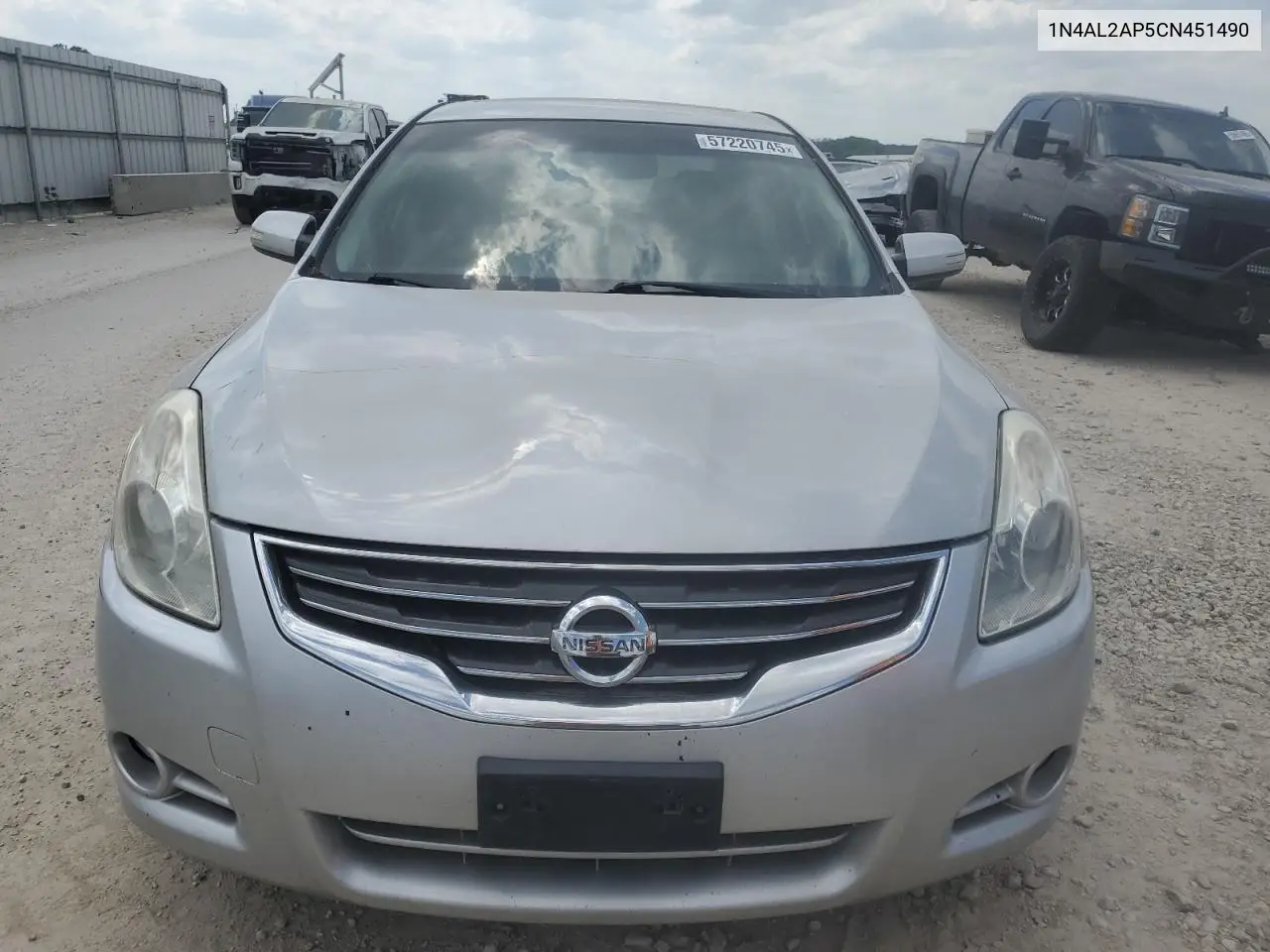 2012 Nissan Altima Base VIN: 1N4AL2AP5CN451490 Lot: 57220745
