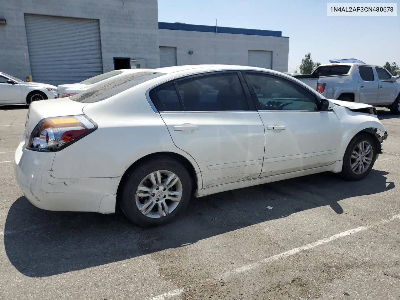 2012 Nissan Altima Base VIN: 1N4AL2AP3CN480678 Lot: 66037385