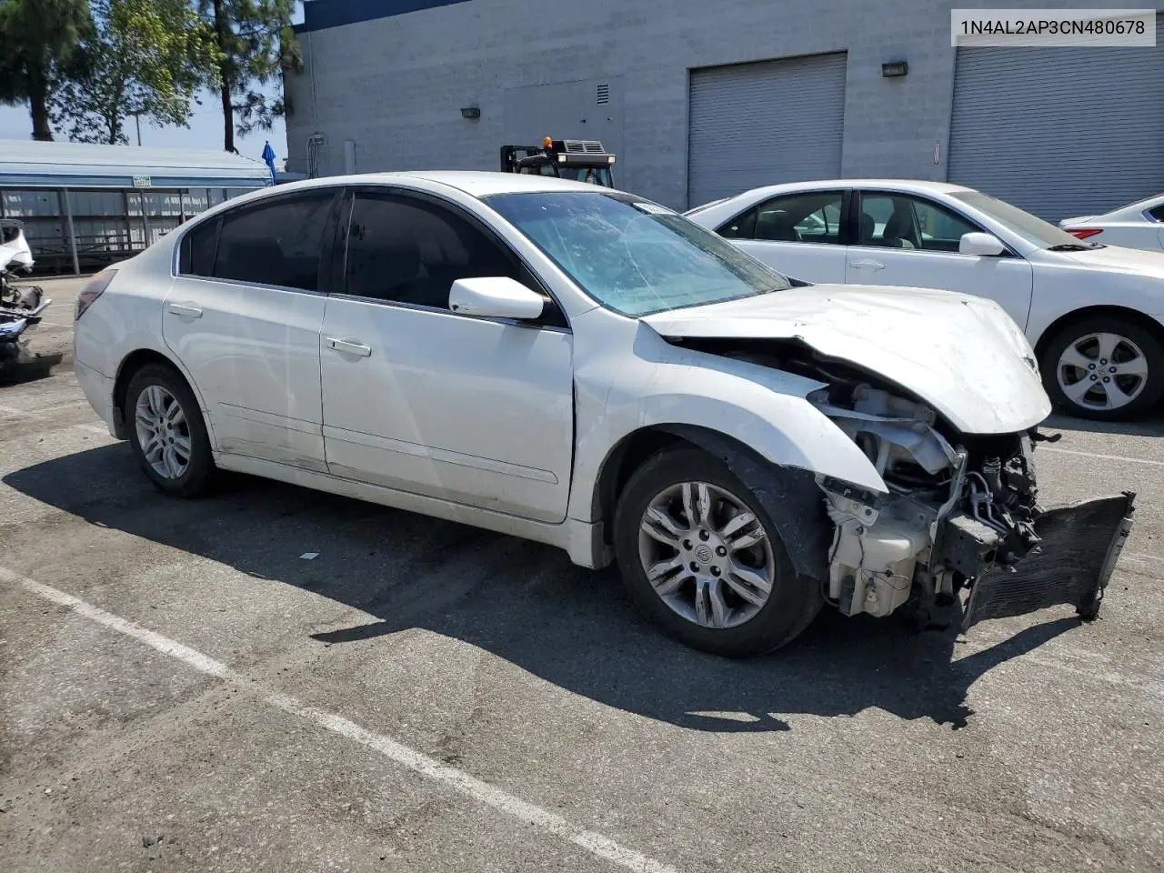 2012 Nissan Altima Base VIN: 1N4AL2AP3CN480678 Lot: 66037385
