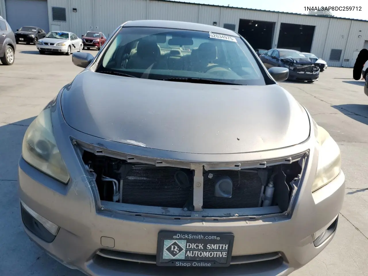 2013 Nissan Altima 2.5 VIN: 1N4AL3AP8DC259712 Lot: 62034975