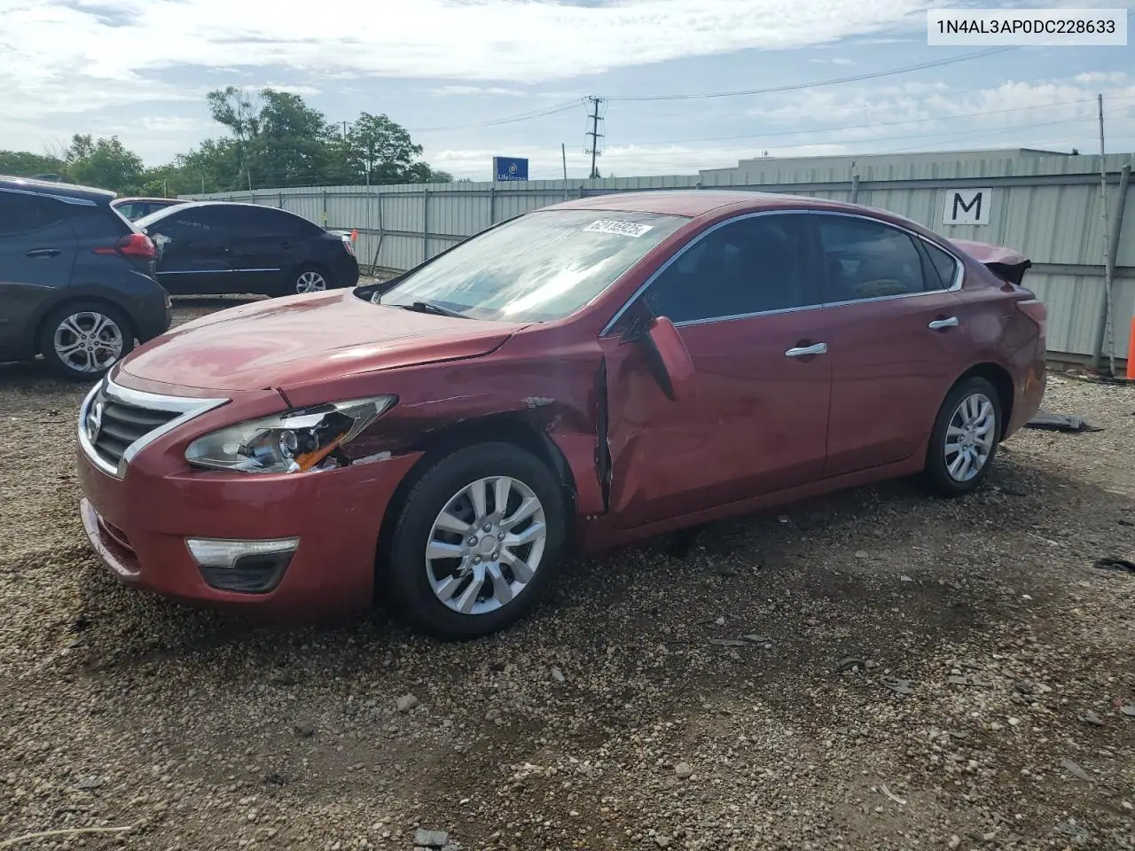 2013 Nissan Altima 2.5 VIN: 1N4AL3AP0DC228633 Lot: 62415925