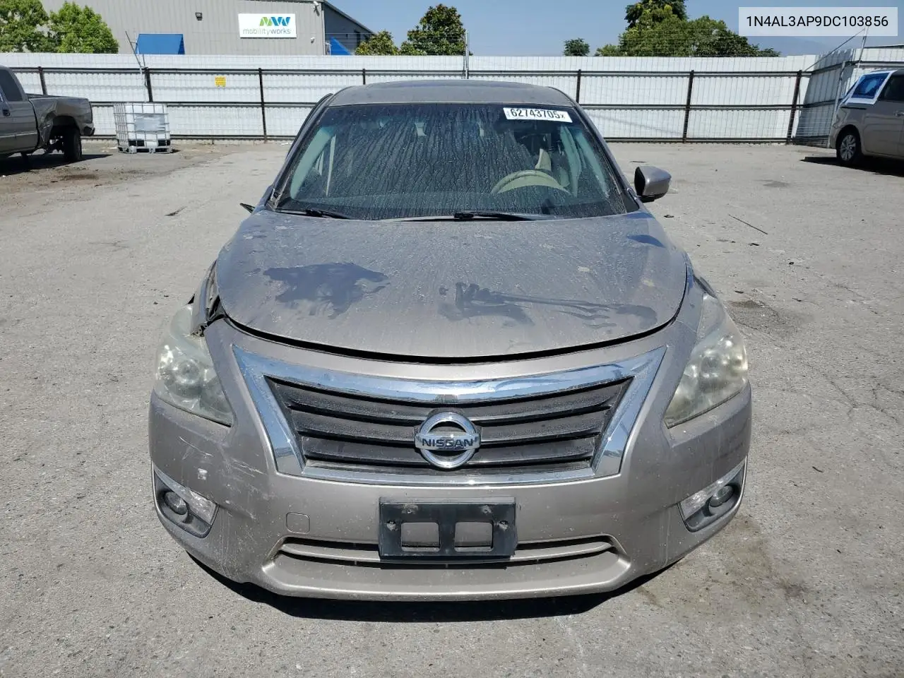 2013 Nissan Altima 2.5 VIN: 1N4AL3AP9DC103856 Lot: 62743705