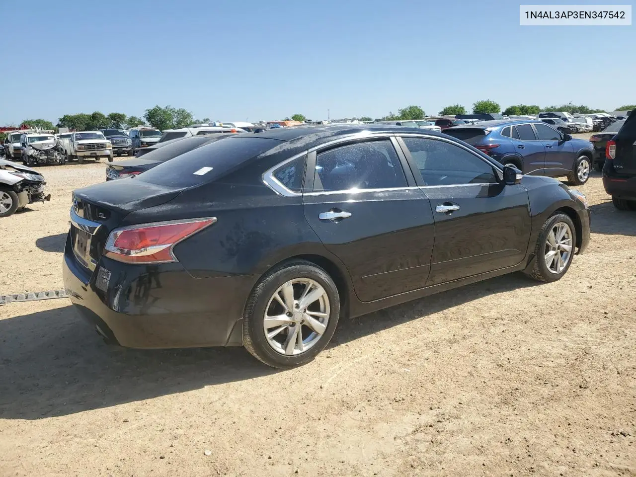 2014 Nissan Altima 2.5 VIN: 1N4AL3AP3EN347542 Lot: 51985475