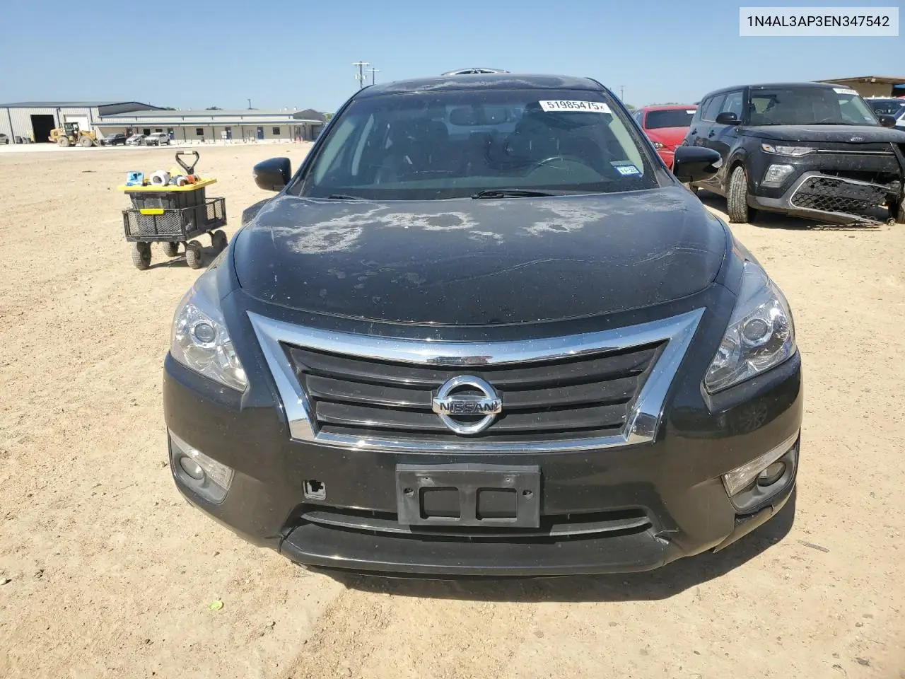 2014 Nissan Altima 2.5 VIN: 1N4AL3AP3EN347542 Lot: 51985475