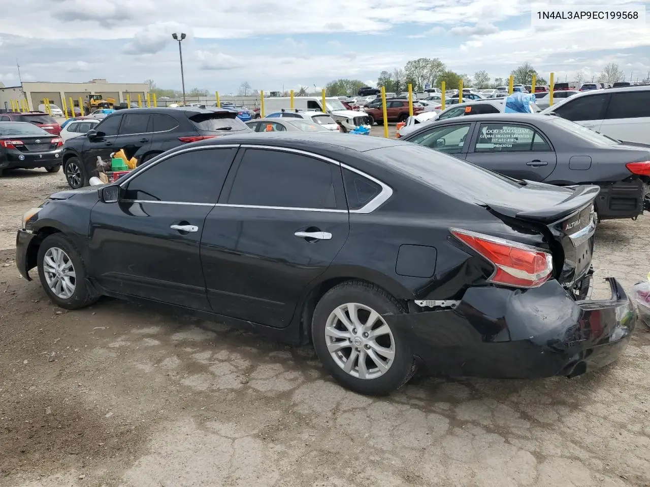 2014 Nissan Altima 2.5 VIN: 1N4AL3AP9EC199568 Lot: 54561155