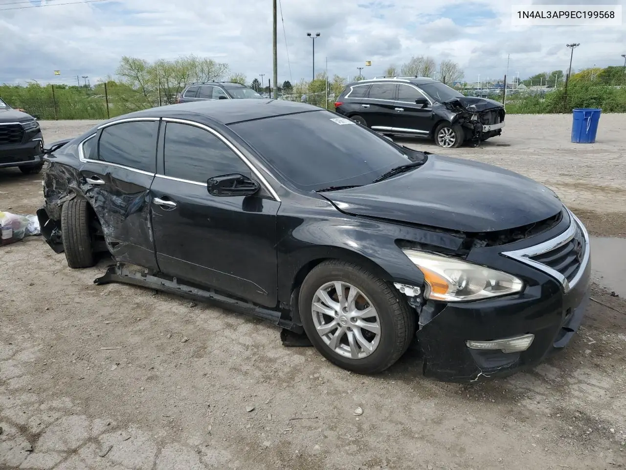 2014 Nissan Altima 2.5 VIN: 1N4AL3AP9EC199568 Lot: 54561155