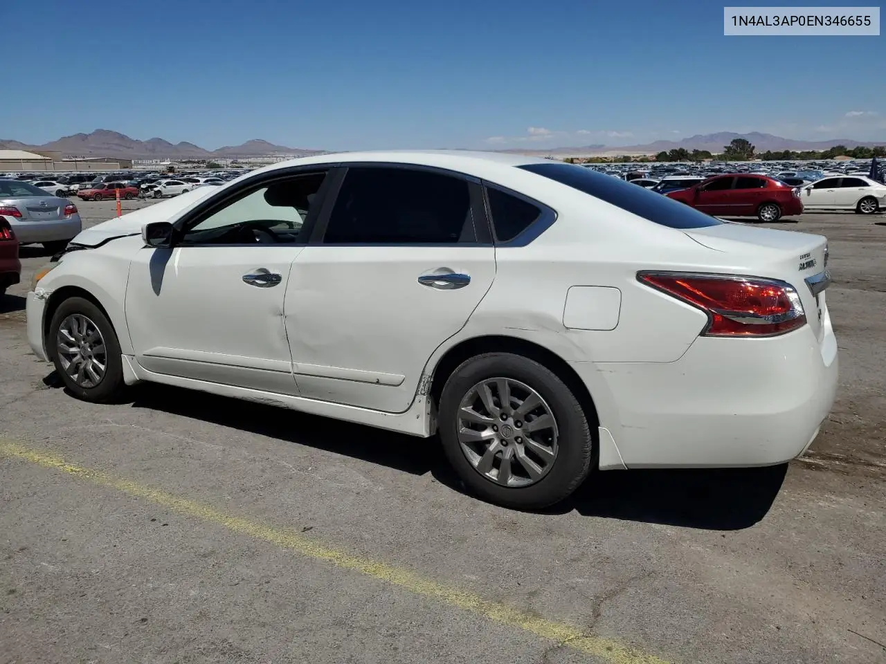 2014 Nissan Altima 2.5 VIN: 1N4AL3AP0EN346655 Lot: 55686935