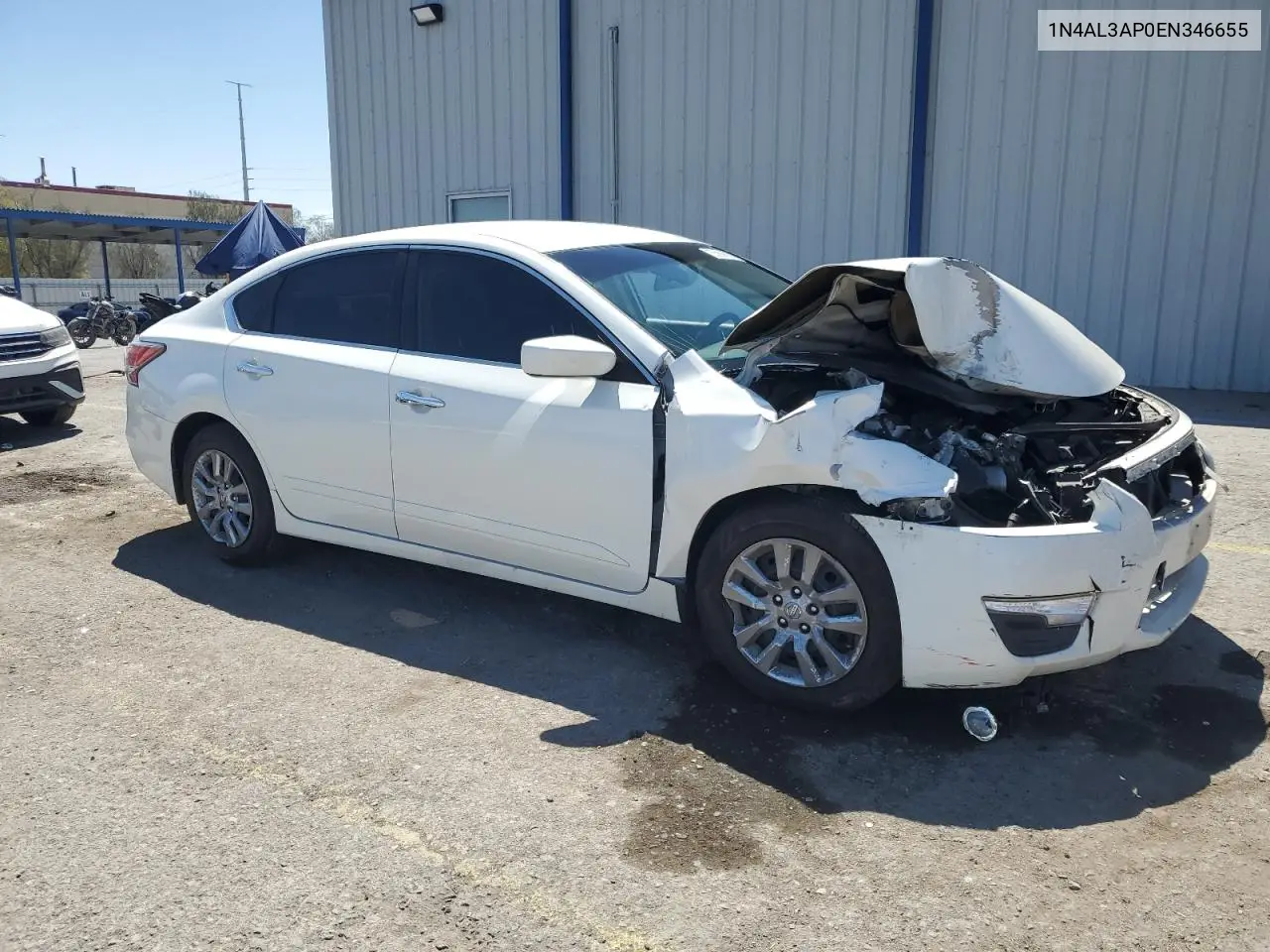 2014 Nissan Altima 2.5 VIN: 1N4AL3AP0EN346655 Lot: 55686935