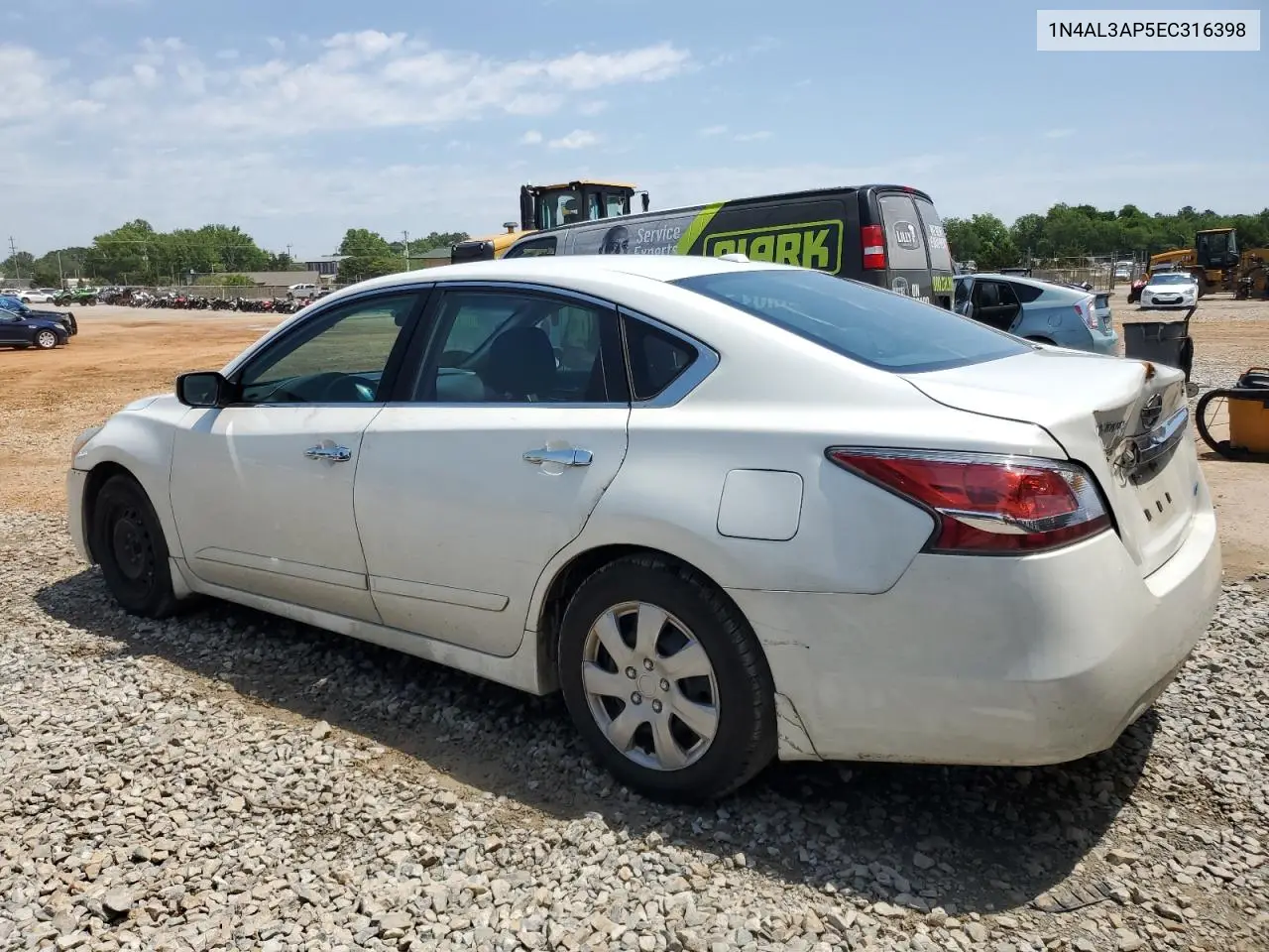 2014 Nissan Altima 2.5 VIN: 1N4AL3AP5EC316398 Lot: 56744295