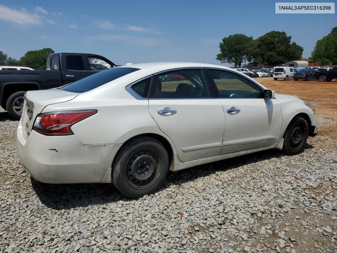2014 Nissan Altima 2.5 VIN: 1N4AL3AP5EC316398 Lot: 56744295