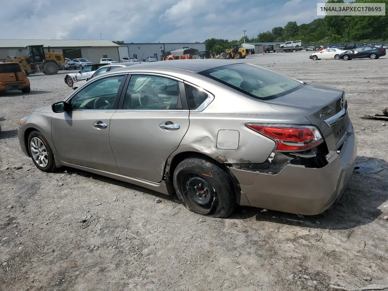 2014 Nissan Altima 2.5 VIN: 1N4AL3APXEC178695 Lot: 56789555