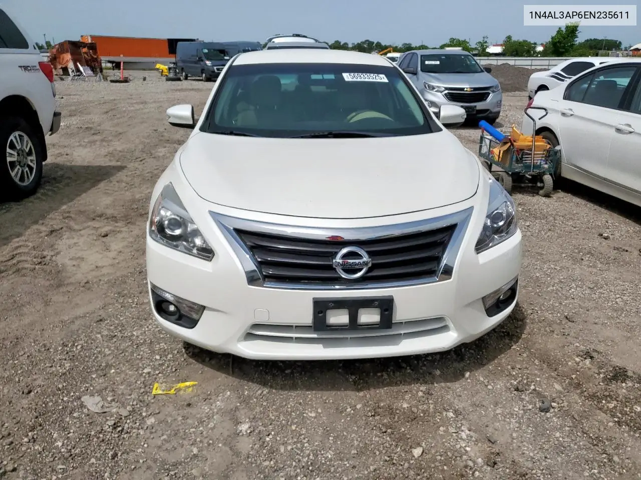 2014 Nissan Altima 2.5 VIN: 1N4AL3AP6EN235611 Lot: 56933525