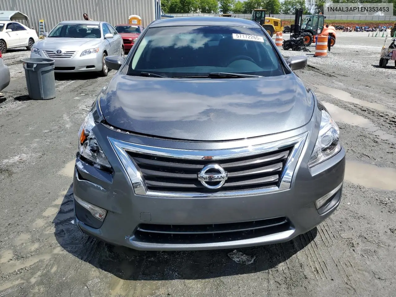 2014 Nissan Altima 2.5 VIN: 1N4AL3AP1EN353453 Lot: 57172265