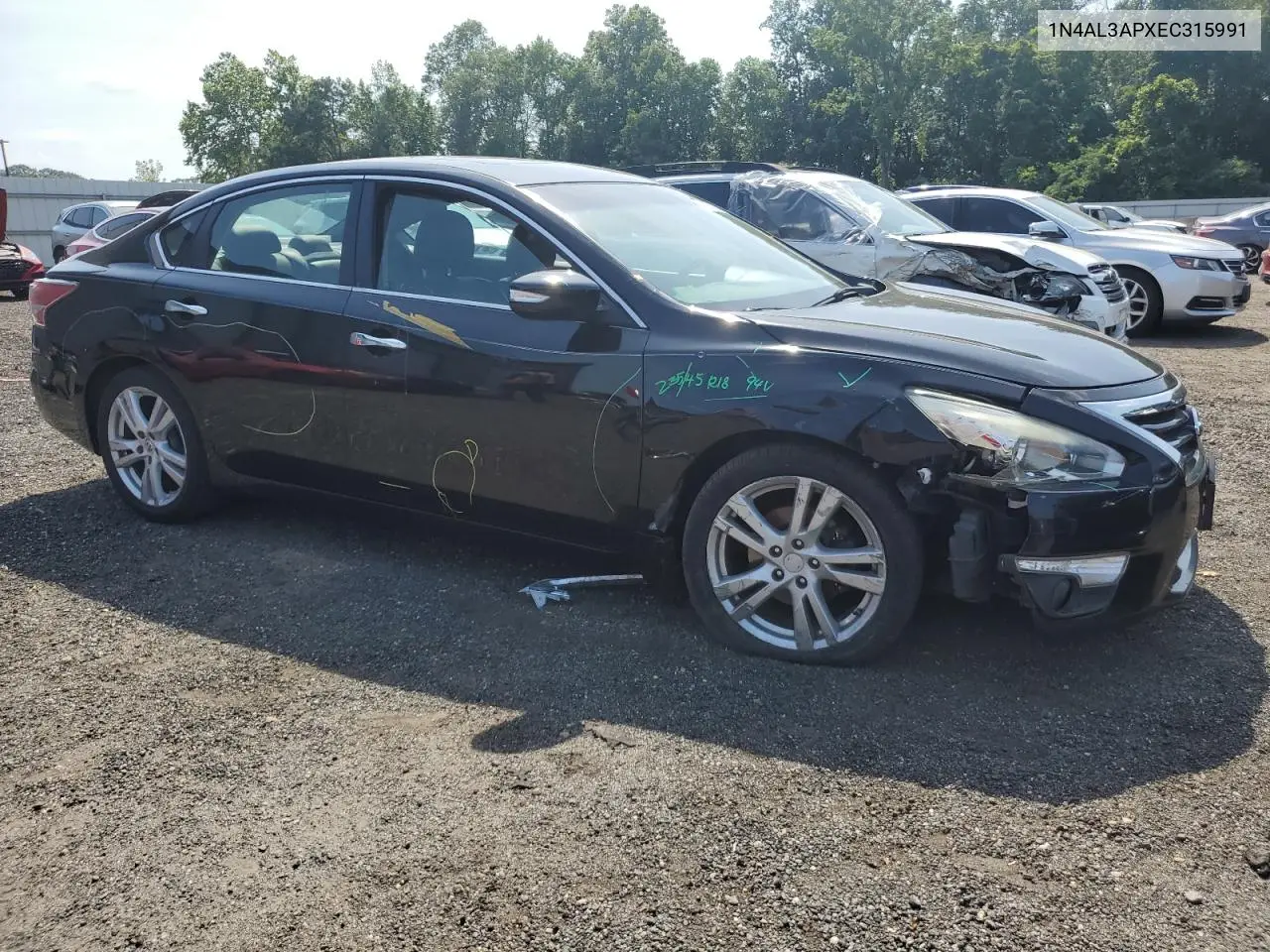 2014 Nissan Altima 3.5S VIN: 1N4AL3APXEC315991 Lot: 61593955