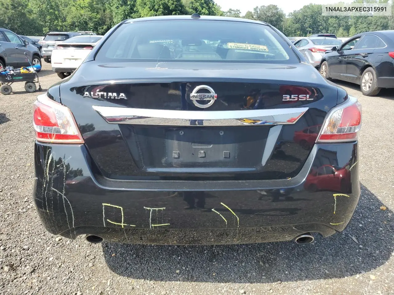 2014 Nissan Altima 3.5S VIN: 1N4AL3APXEC315991 Lot: 61593955