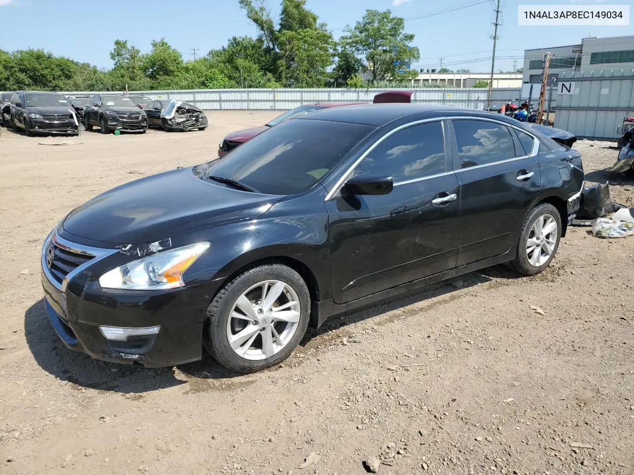 2014 Nissan Altima 2.5 VIN: 1N4AL3AP8EC149034 Lot: 61619705