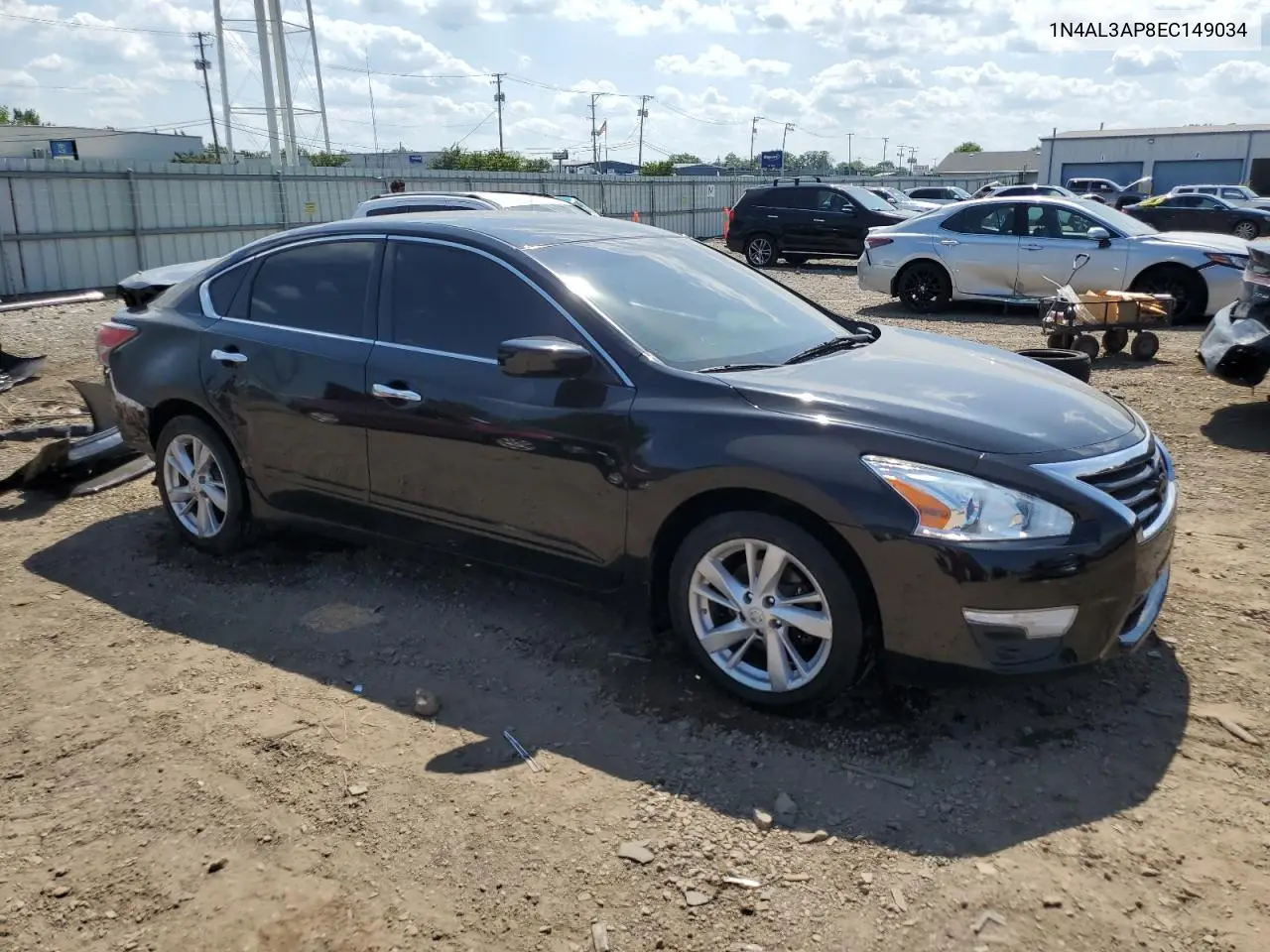 2014 Nissan Altima 2.5 VIN: 1N4AL3AP8EC149034 Lot: 61619705