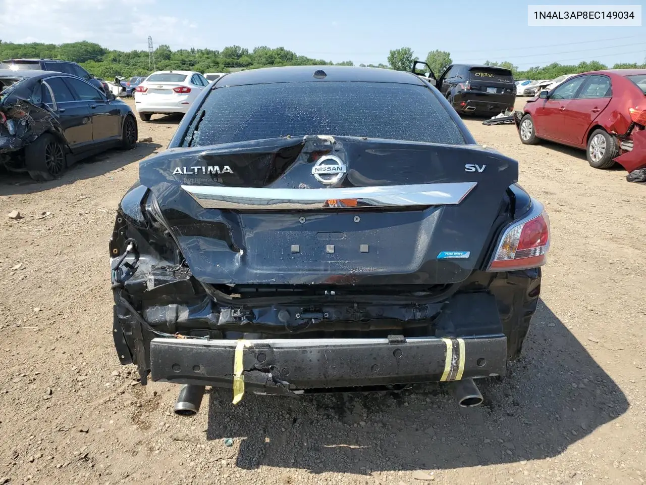2014 Nissan Altima 2.5 VIN: 1N4AL3AP8EC149034 Lot: 61619705