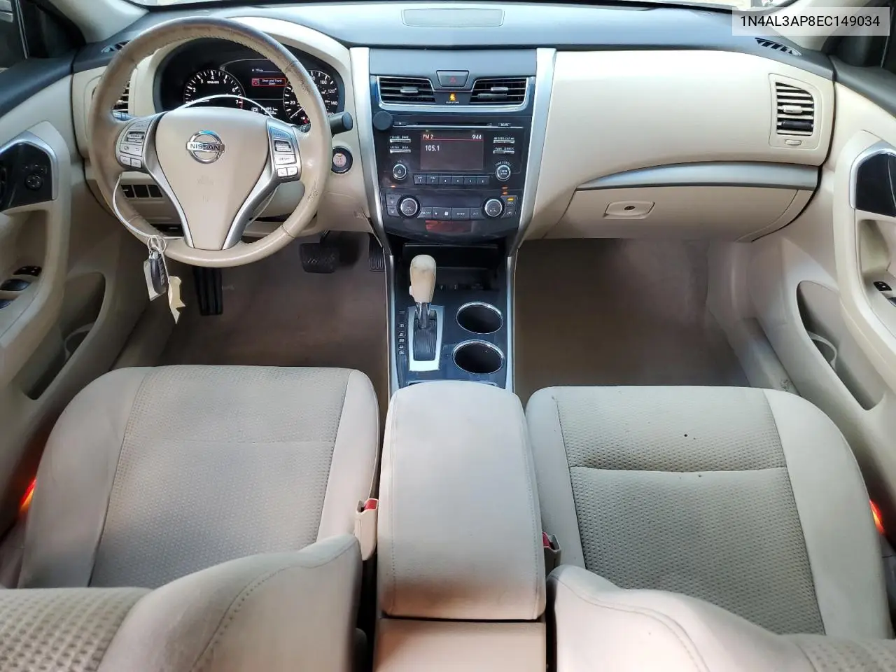 2014 Nissan Altima 2.5 VIN: 1N4AL3AP8EC149034 Lot: 61619705