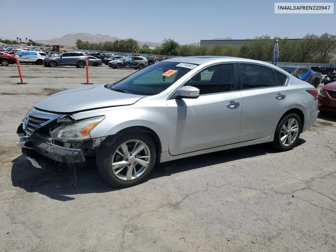 2014 Nissan Altima 2.5 VIN: 1N4AL3AP8EN220947 Lot: 62196965