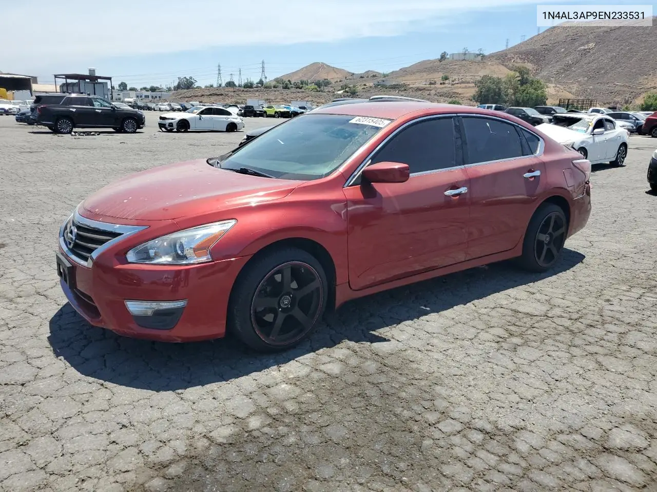 2014 Nissan Altima 2.5 VIN: 1N4AL3AP9EN233531 Lot: 62315405