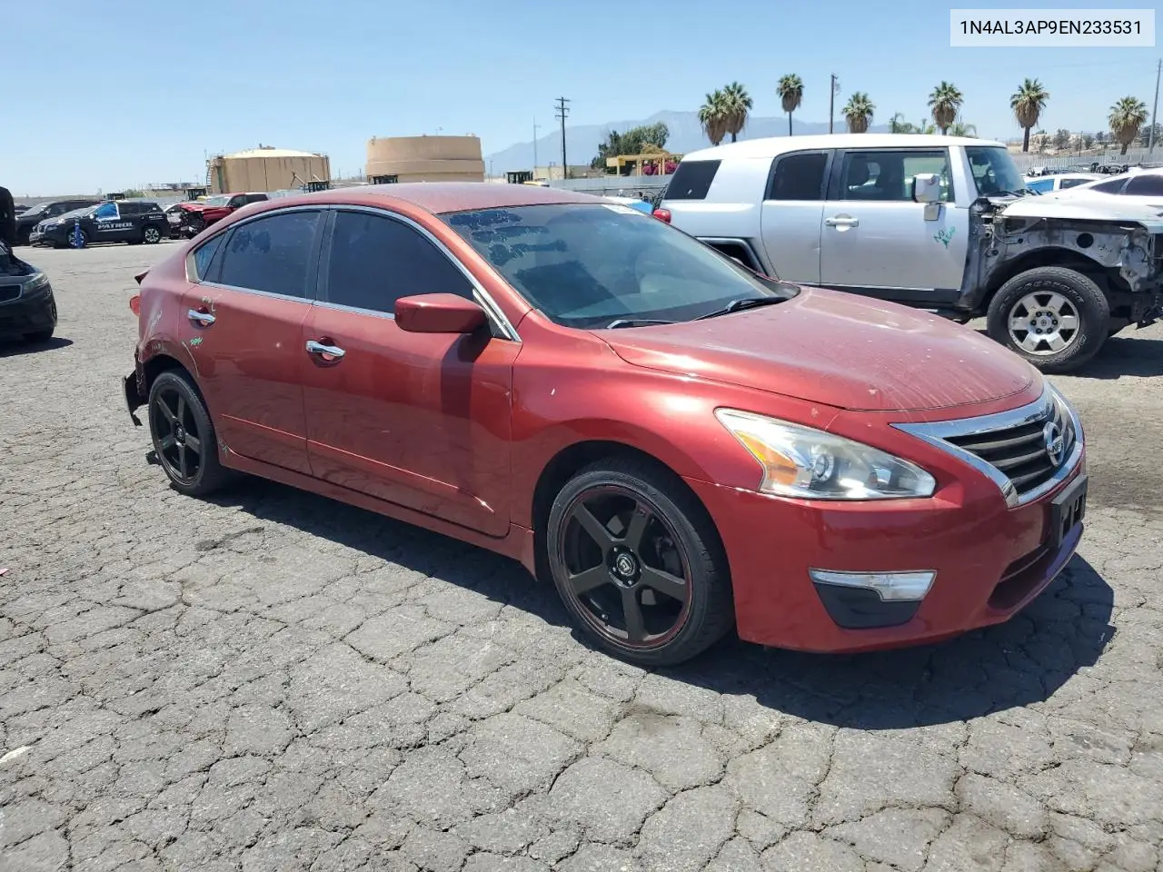 2014 Nissan Altima 2.5 VIN: 1N4AL3AP9EN233531 Lot: 62315405
