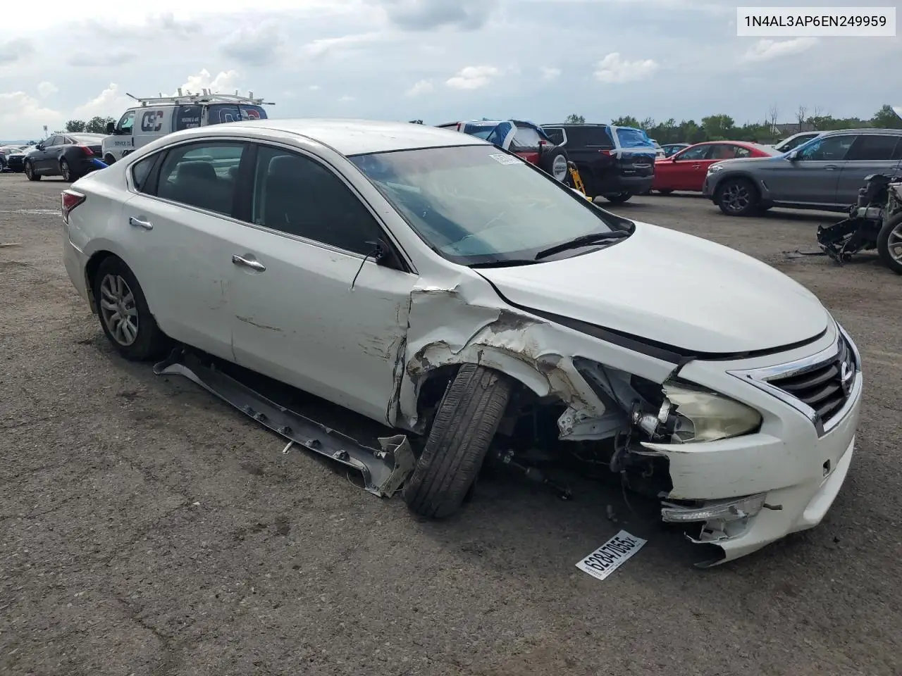 2014 Nissan Altima 2.5 VIN: 1N4AL3AP6EN249959 Lot: 62570475